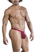 CandyMan 99823 Lace Thongs Color Wine